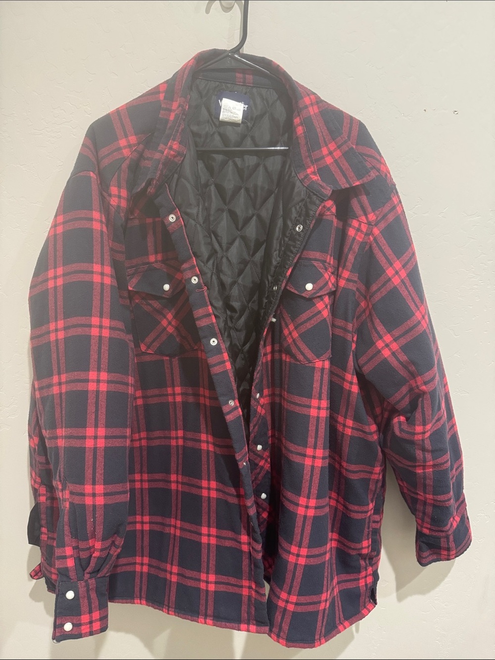 Wrangler Flannel Shacket - Picture 2 of 4